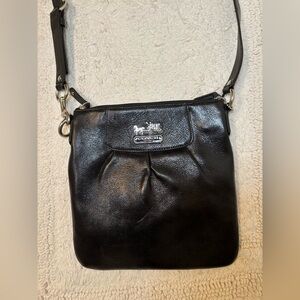 Coach Black Leather Crossbody
